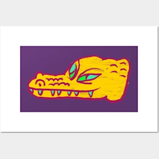 Crocodile Posters and Art